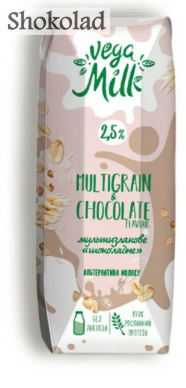 

Напиток Vega Milk мультизлакового с какао ультрапастеризованного