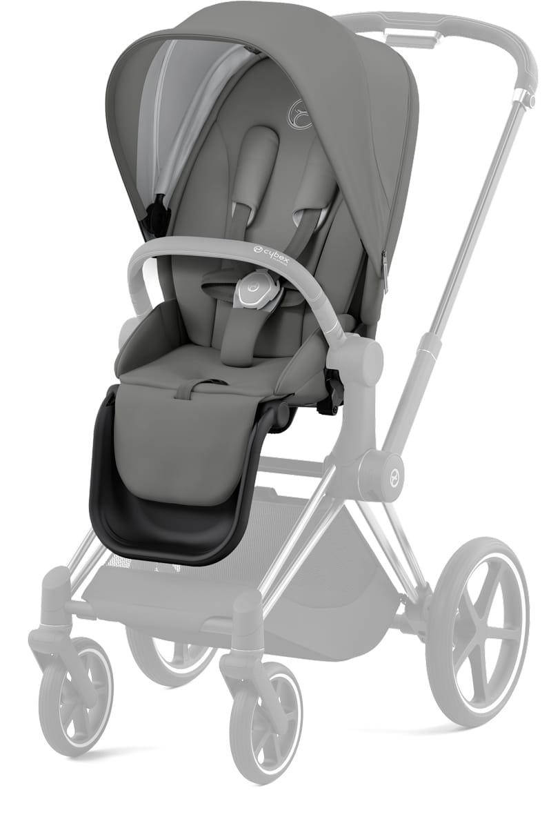 

Чохол тканинний для прогулянкового блоку Cybex Priam Soho Grey модель 2022 р.