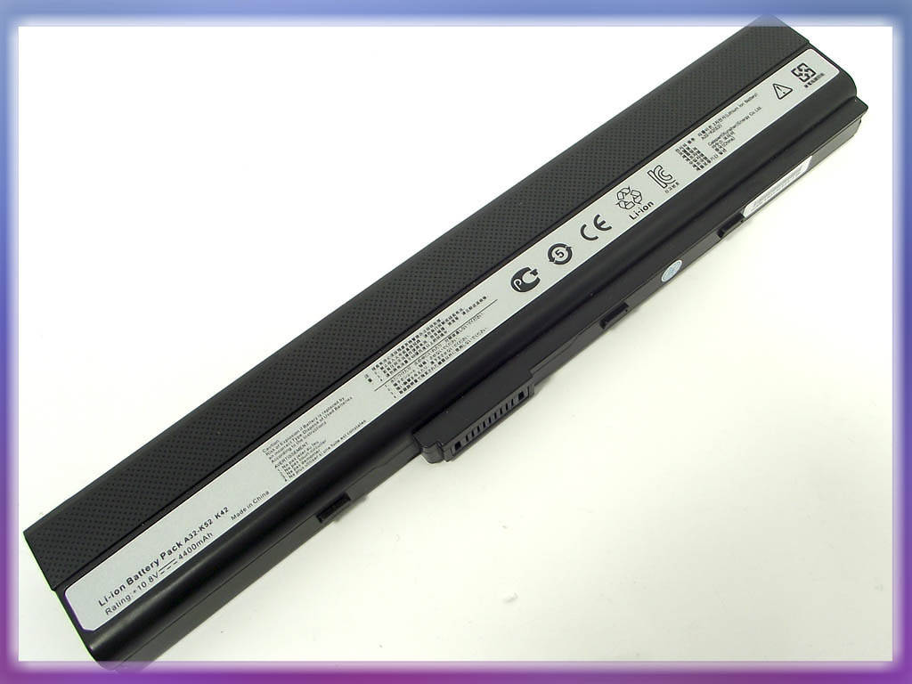 

Батарея A32-K52 для ASUS A52, A52F, A52J, A52JB, A52JC, A52JK, A52JR (10.8V 4400mAh).