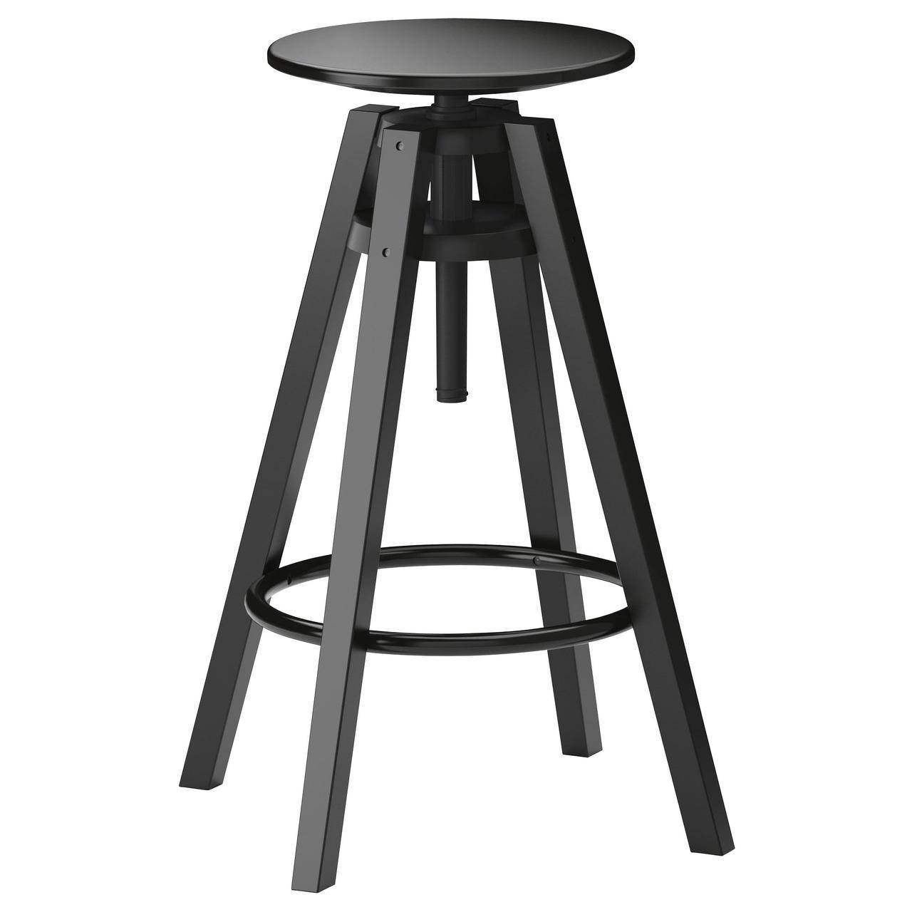 

IKEA DALFRED Барный стул, черный (601.556.02)