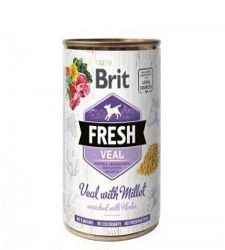 

Brit Fresh (Брит Фрэш) Veal Millet – для собак с телятиной и пшеном 400 гр