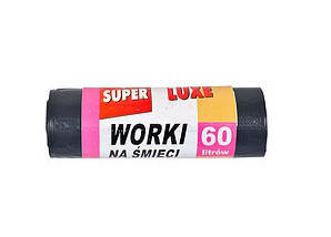

Мусорные пакеты Super Luxe 60 л. 10 шт.