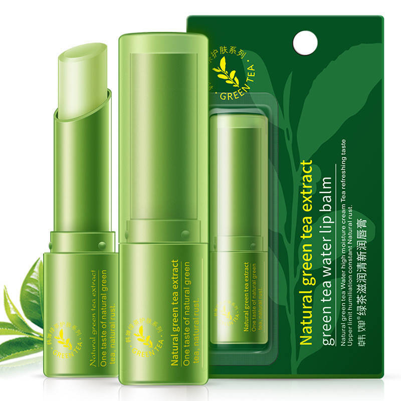 

Бальзам для губ с зеленым чаем Rorec Natural Green Tea Water Lip Balm, 2.7г