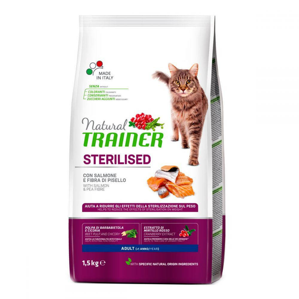 

Сухой корм Trainer Natural Super Premium Adult Sterilised with Salmon на развес