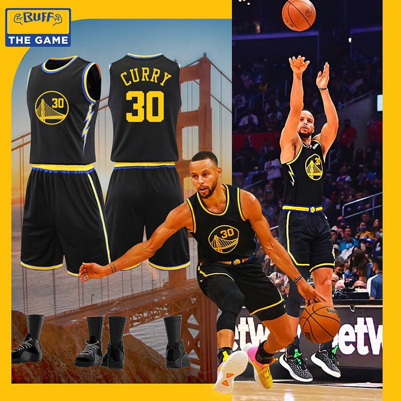 

Черная Баскетбольная Форма Карри №30 Голден Стейт 2022 Curry Golden State Warriors
