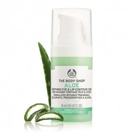 

Гель-крем для кожи вокруг глаз и губ «Алоэ» The Body Shop, 15 ml