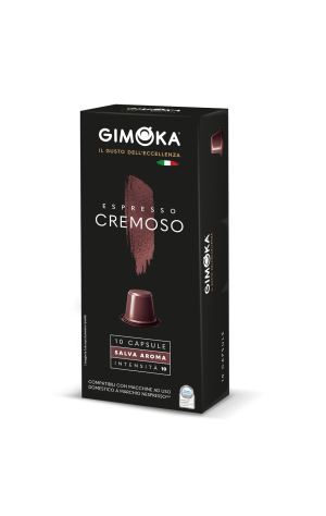 

Кофе в капсулах Gimoka Cremoso Nespresso, 10 капсул