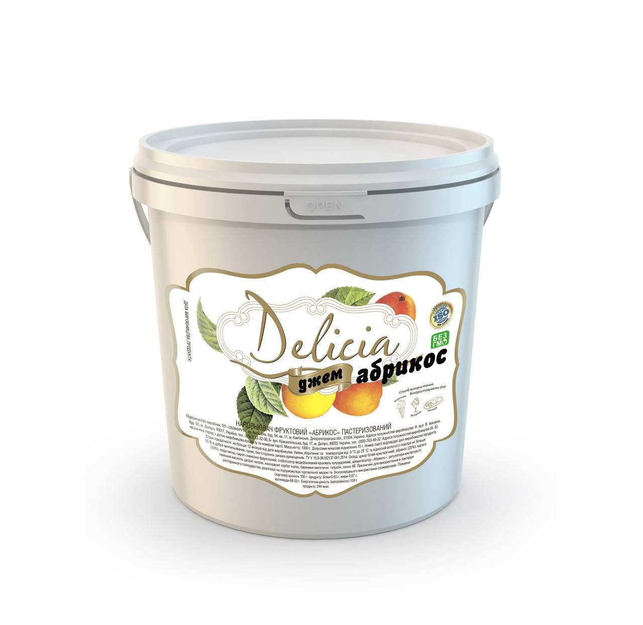 

Джем Абрикос Delicia 1000г