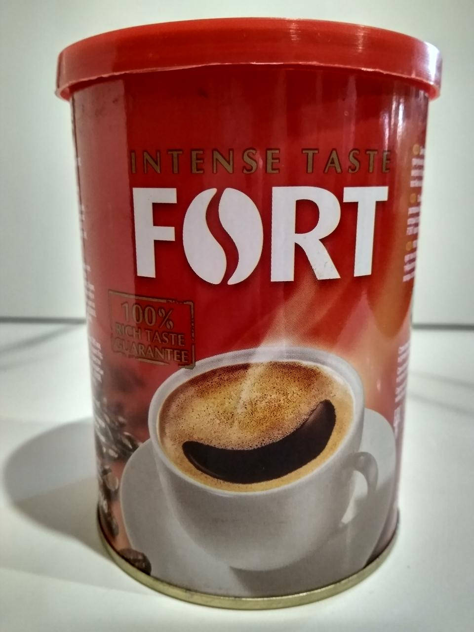 

Кофе растворимый гранулированный Форт Fort 100 г (Elite Fort) в жестяной банке