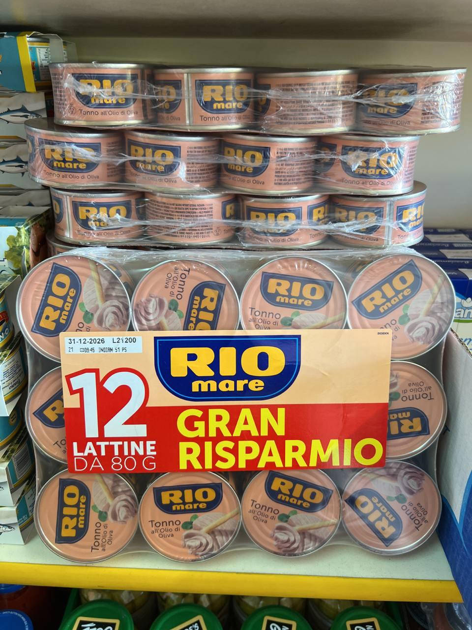 

Тунец в оливковом масле "Rio Mare" 80 гр. Италия