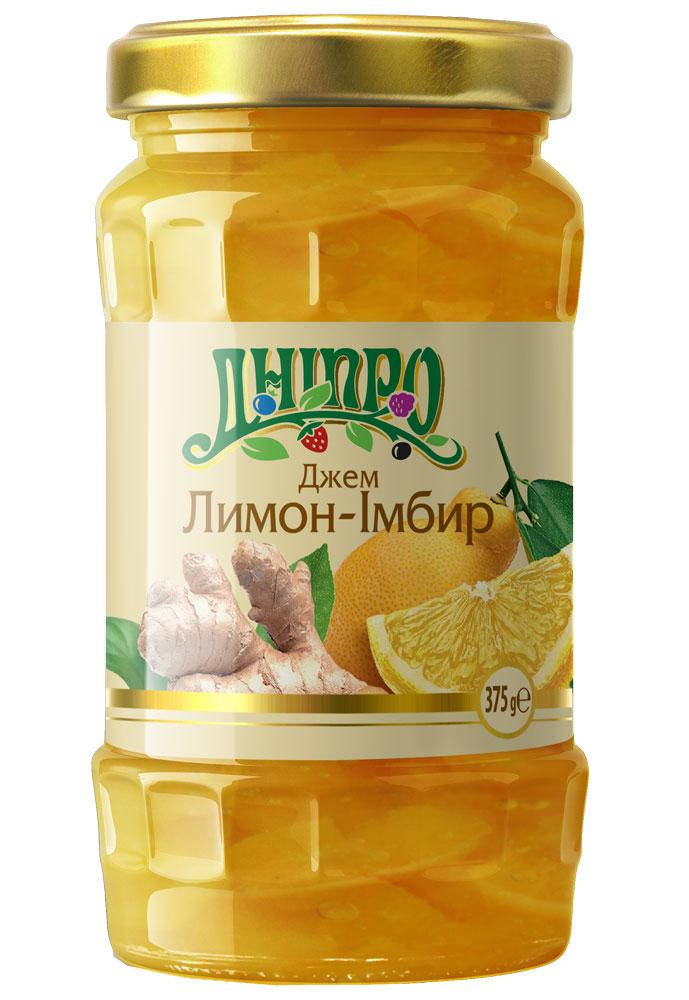 

Джем Лимон-имбирь ТМ Дніпро, 375 г