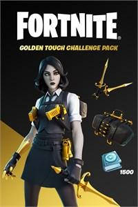 

Набор Fortnite: Golden Touch Challenge Pack (Фортнайт набор «Золотые руки»)