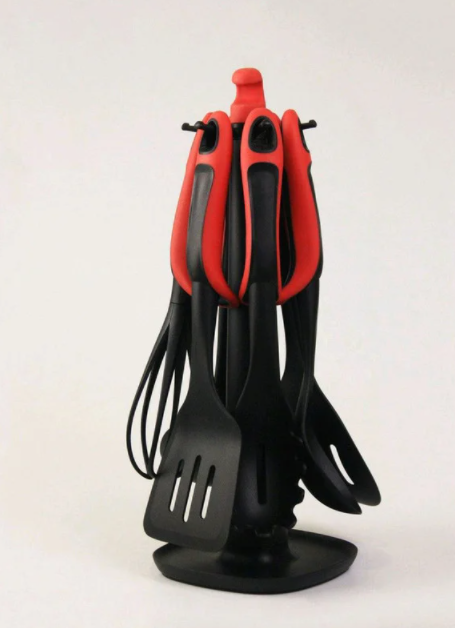 

Набор кухонных принадлежностей KITCHEN TOOLS из 7 предметов- красный