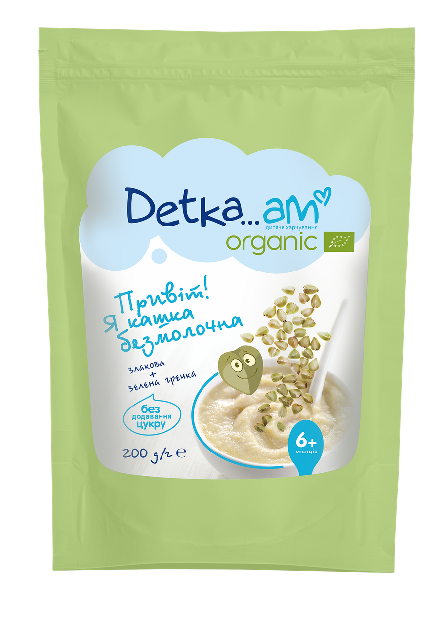 

Каша Злаковая с зеленой гречкой DetkaAM, 200г