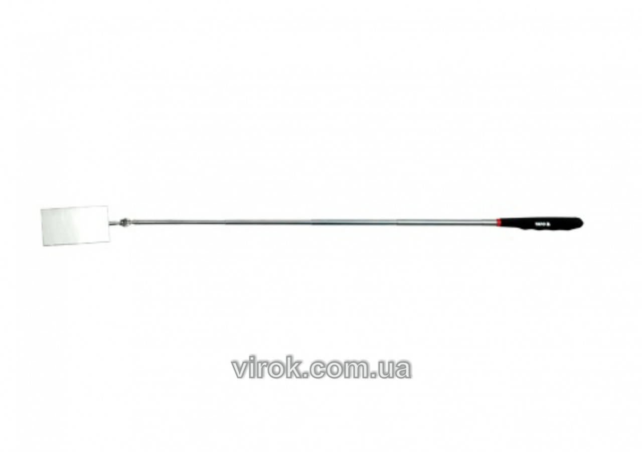 

Зеркало оглядове 50х90 мм телескопічне YATO, l= 285-770 мм [12/144] YT-0660