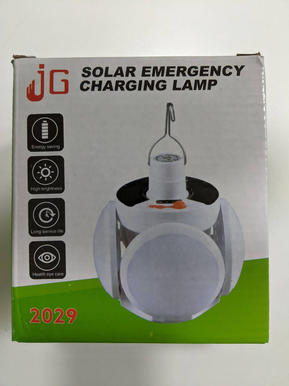 

Лампа для кемпинга с аккумулятором BL 2029 USB/SOLAR, Белый