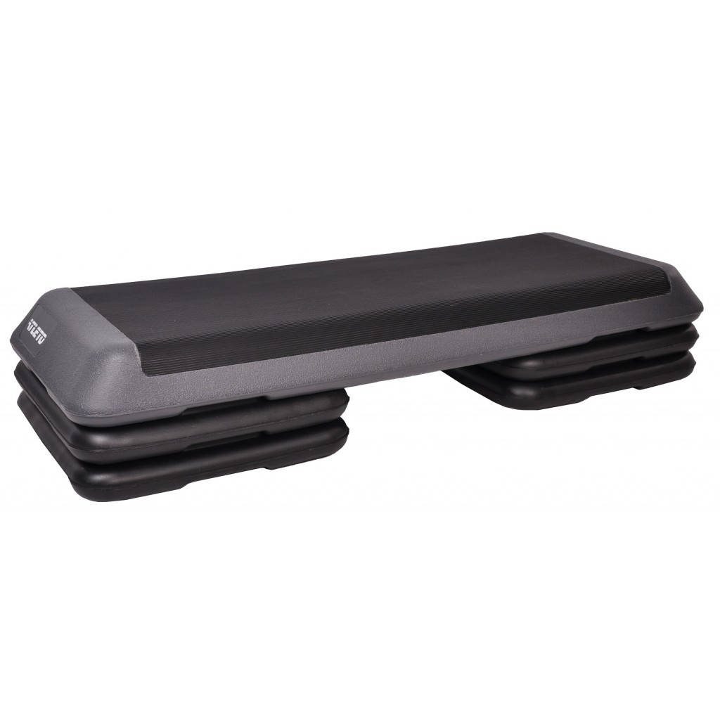 

Степ платформа 3 уровневая профессиональная Atleto 47050, Черный