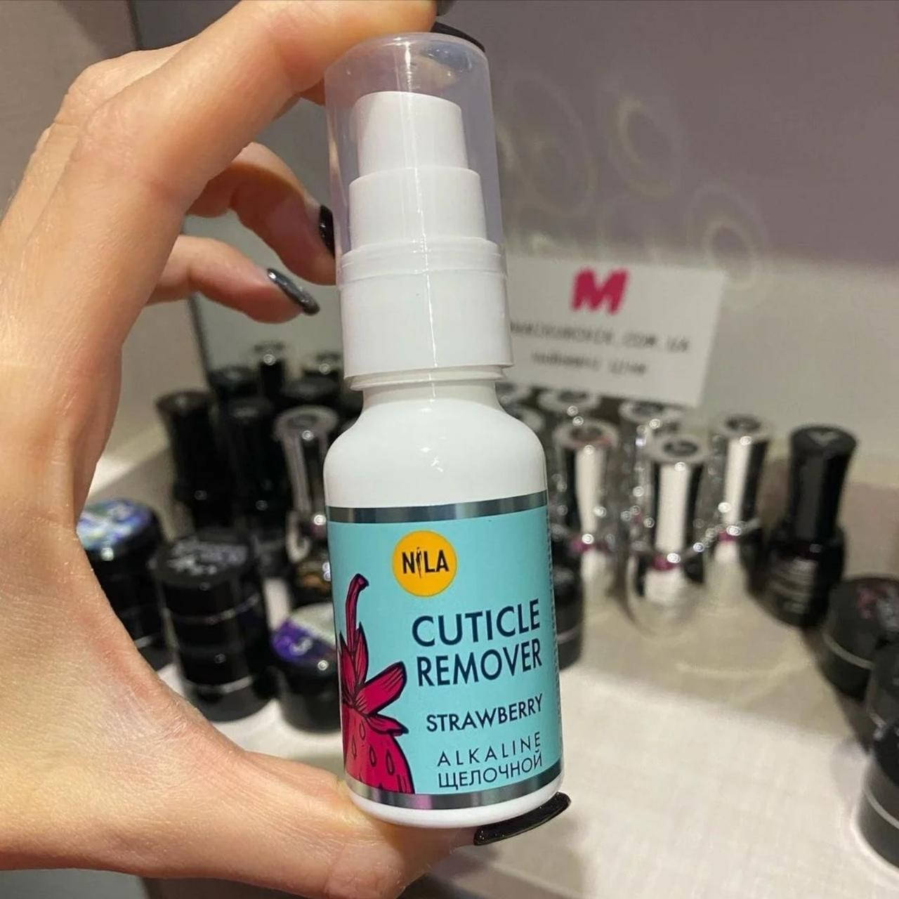 

Nila Cuticle remover щелочной Клубника, 30 мл