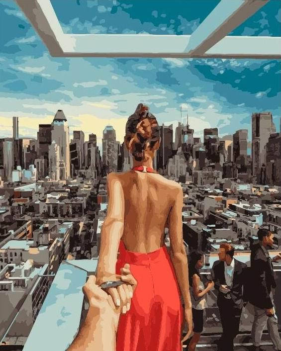 

Картина по номерам Следуй за мной Манхеттен 2 (BRM21784) 40 х 50 см