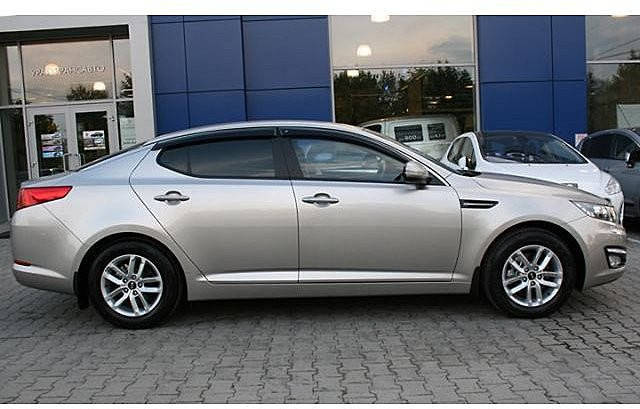 

Дефлекторы окон ветровики на KIA КИА Optima III 2010-15