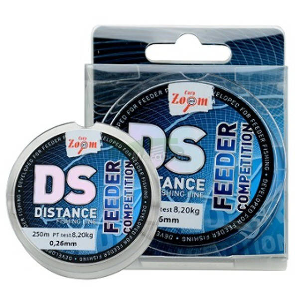 

Фидерная леска Distance fishing line (green), 250m 0,26mm, 8,20kg