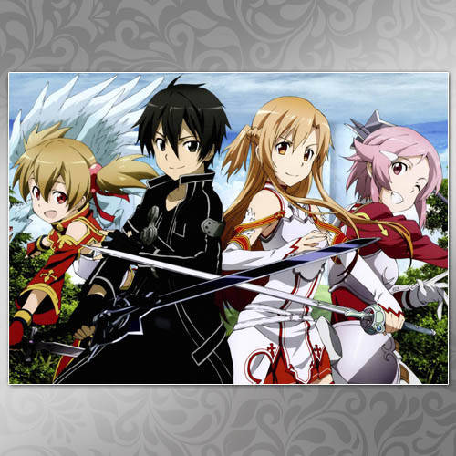 

Плакат Аниме Sword Art Online 014