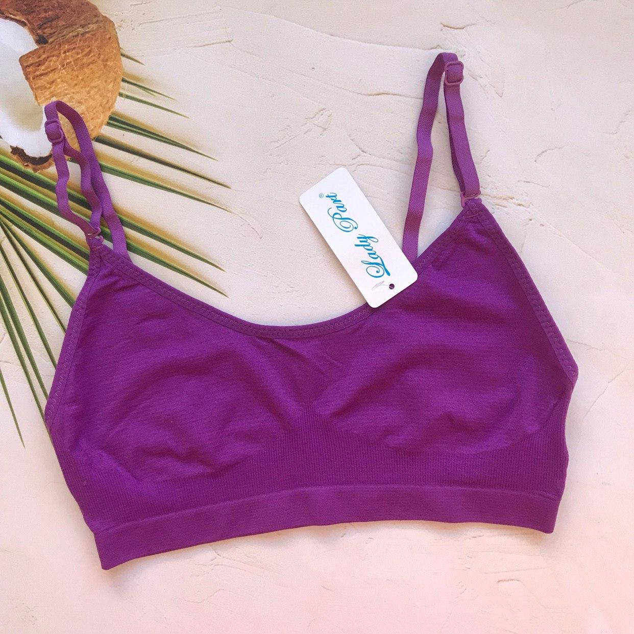 

Женский топик без вставок на чашку В-С Фиолетовый