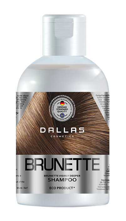 

Шампунь увлажняющий для защиты цвета темных волос "Dallas Brunette color protect", 1000 г DALAS 723376