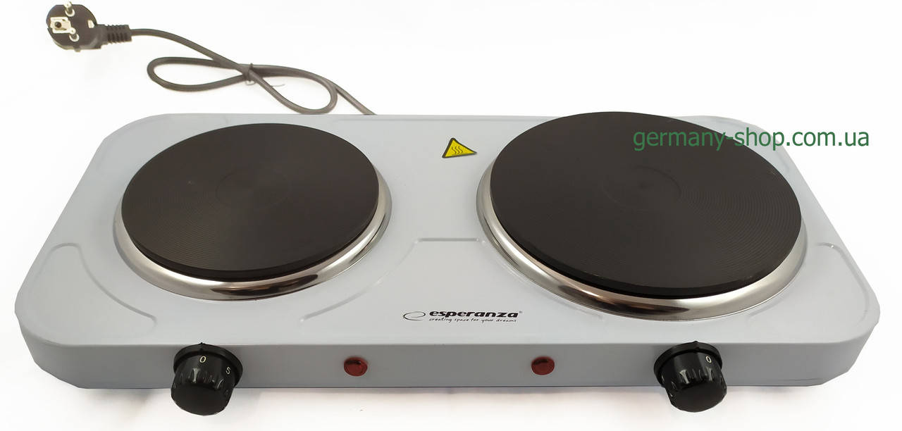 

Новая 2-дисковая настольная электроплита Esperanza EKH007K из Европы с гарантией