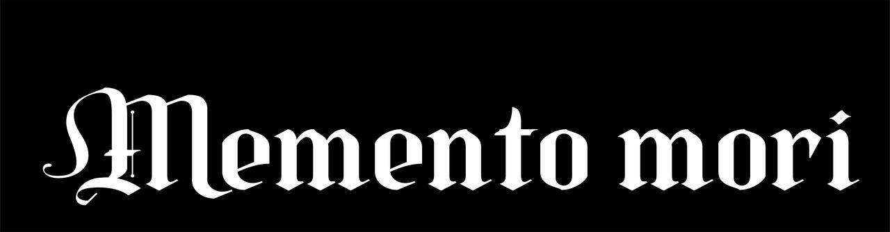 

Cолнцезащитная наклейка на лобовое стекло Memento mori, Черный
