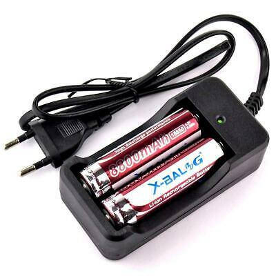 

Комплект зарядное устройство + 2шт Аккумулятор X-BALOG 18650 8800 mAh