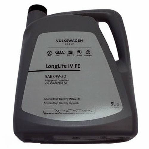 

Моторное масло VAG Longlife IV (508 00/509 00) 0W-20 5л ORG GS60577M4