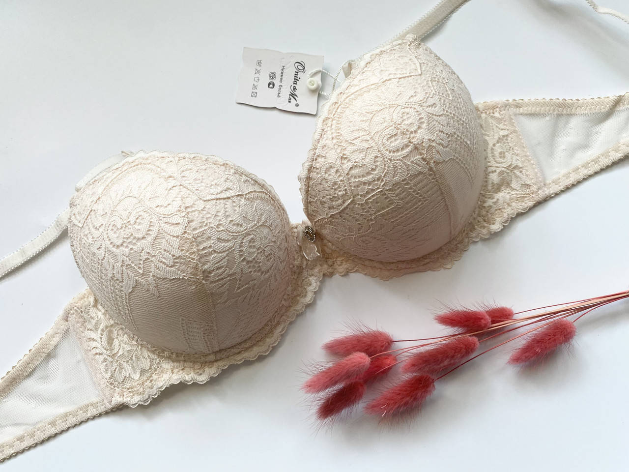 

Бюстгальтер Push-up, Onita de Mas, код 8250 Бежевый, 85C