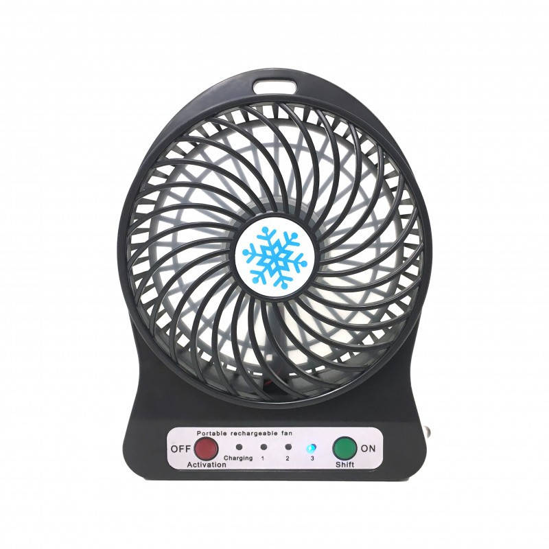 

Портативный USB мини-вентилятор с аккумулятором Portable Mini Fan (настольный) и
