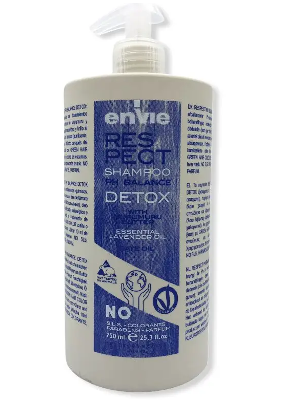 

Шампунь для фарбованого волосся Envie RESPECT DETOX 700 мл