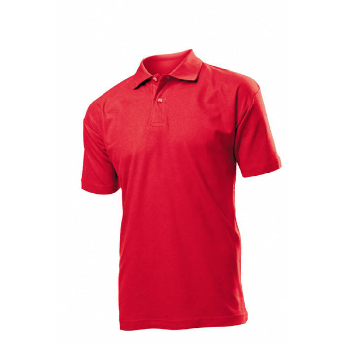 

Футболка Polo Men, червоний колір M