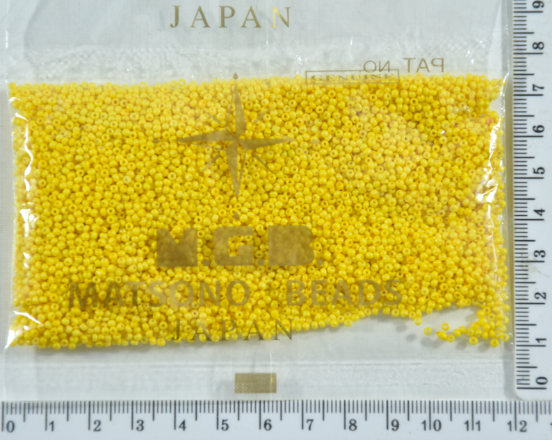 

Бисер №11/0 "MATSUNO"-Япония(50гр) 505 прозр желт уп=1шт