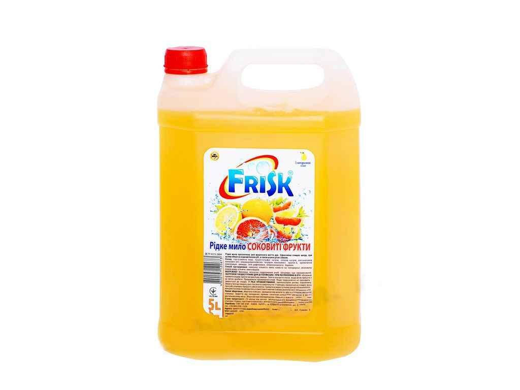 

Мило рідке Соковиті фрукти 5л ТМ Frisk