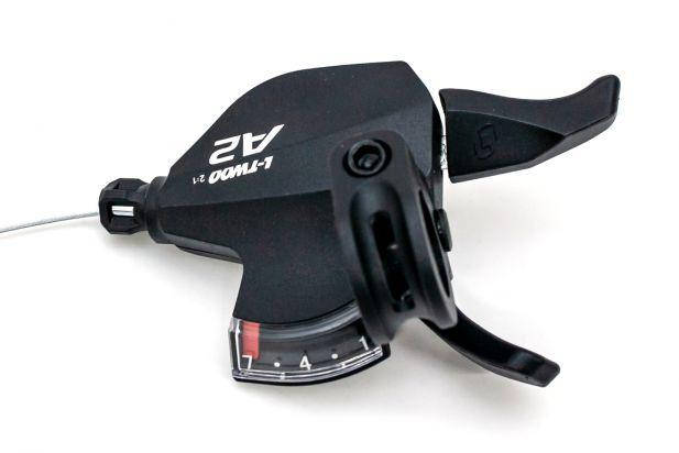

Манетка права Shimano L-TWOO SL-V4007 7 шв Чорний (SHLR-058)