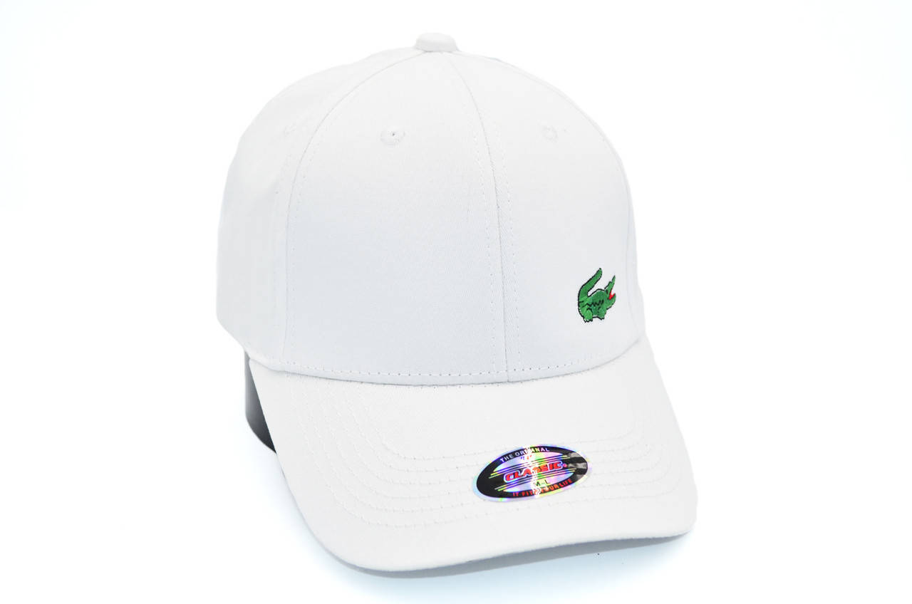 

Кепка фулка Classic Lacoste 57-59 см белая (C 0919-289), Белый
