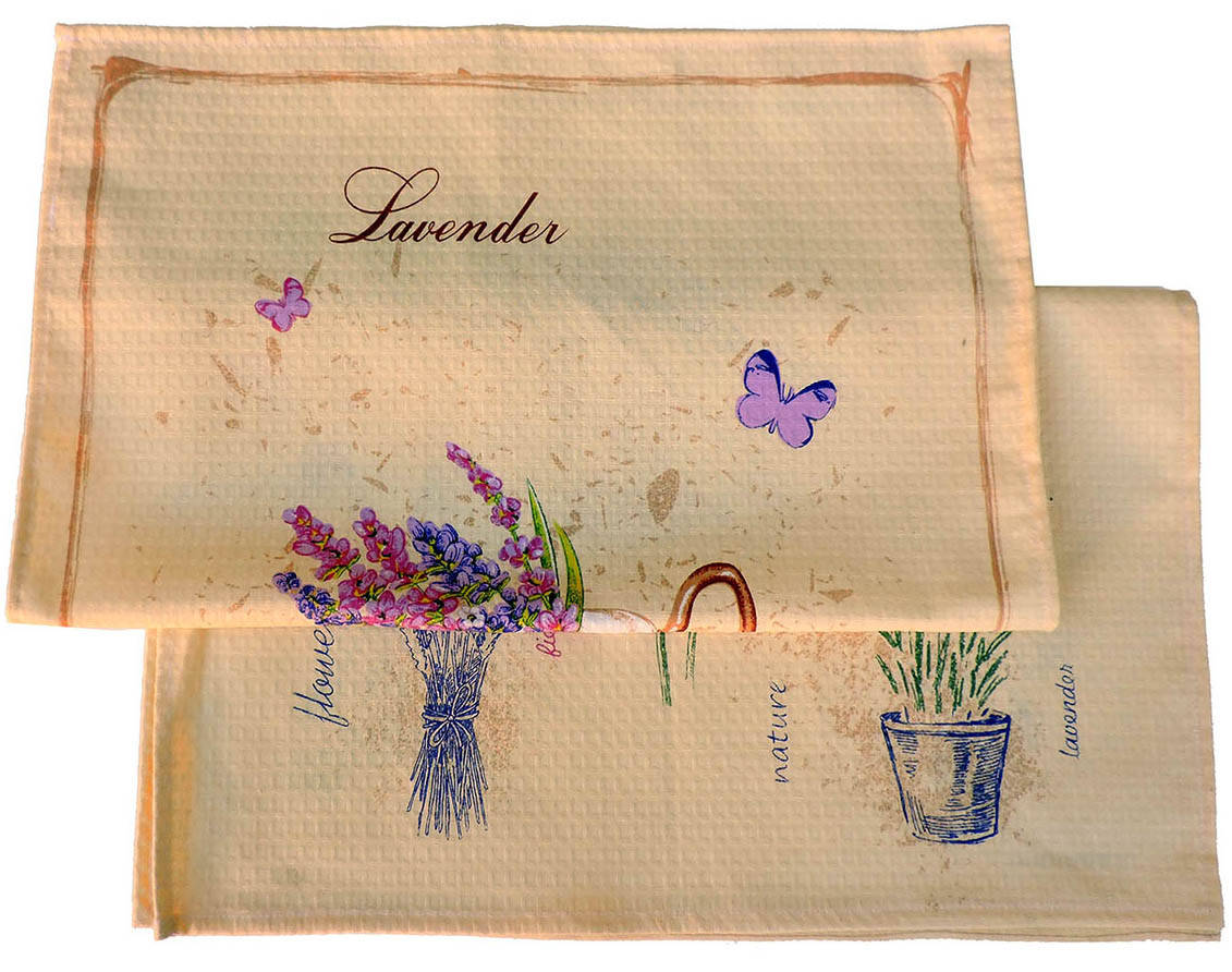 

Полотенце кухонное (хлопок) с рисунком 50*63 см LOVE & HOME, Разные цвета