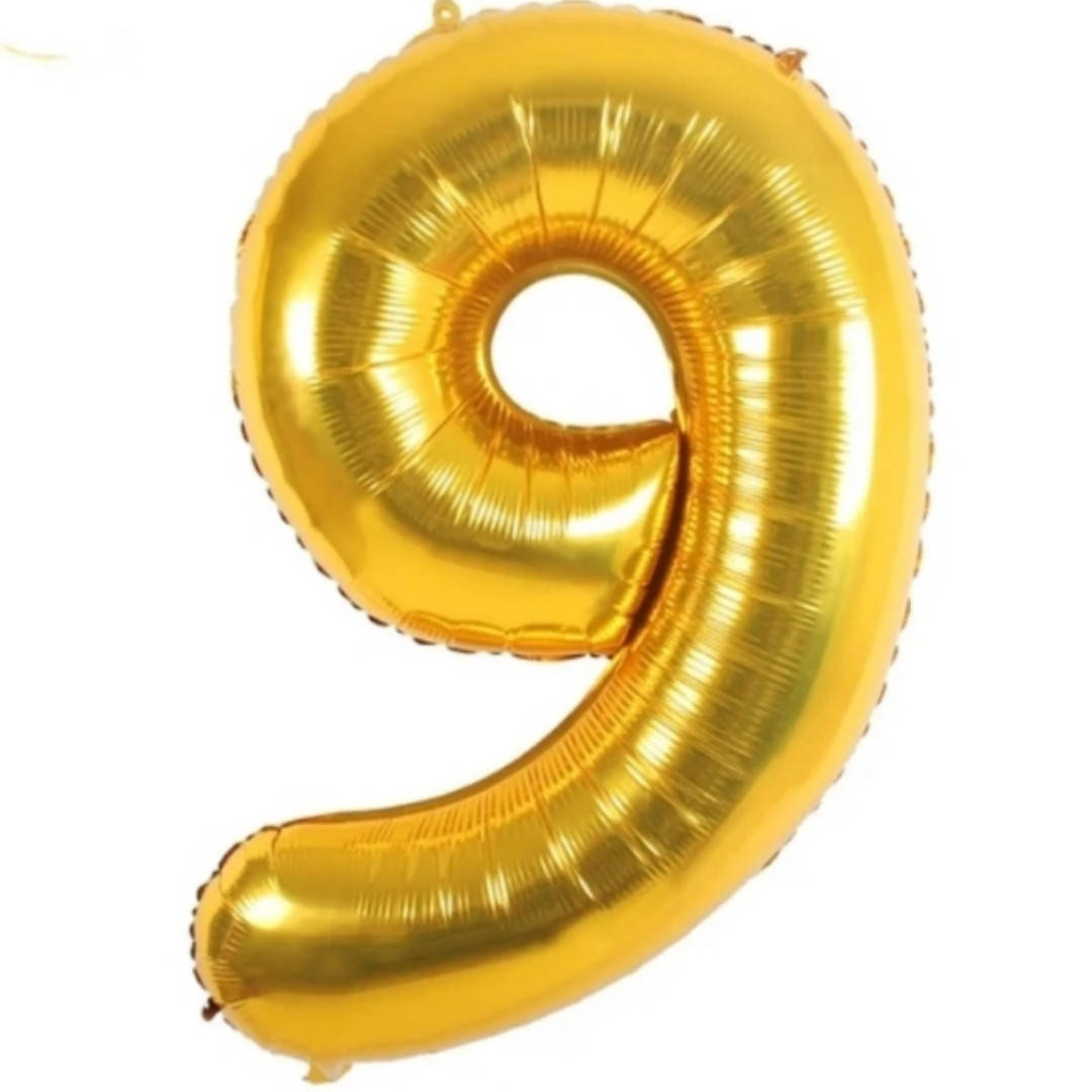 

Фольгированная цифра Китай 80 см 9 ЗОЛОТО