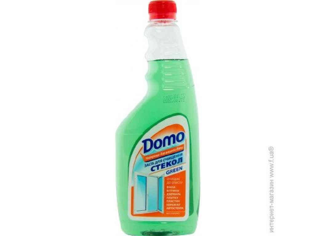

Засіб для очищення скла зелений , запаска 525мл ТМ DOMO