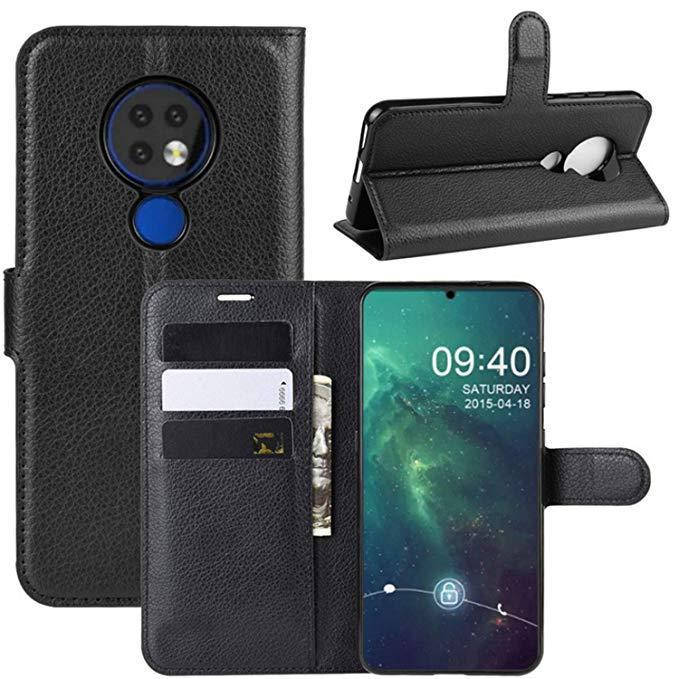 

Чехол-книжка Litchie Wallet для Nokia 6.2 / 7.2 Black, Черный