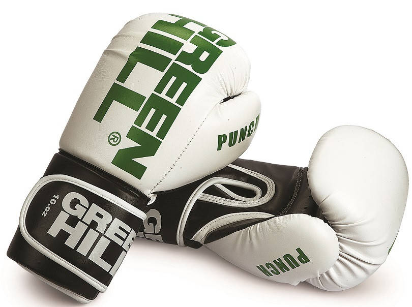 

Боксерские перчатки "PUNCH" GREEN HILL 10-12 OZ 12, Белый