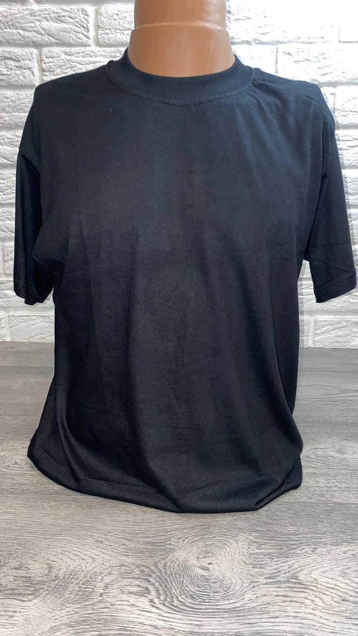 

Футболка черная классическая 100% котон FOL - MFEST, Черный