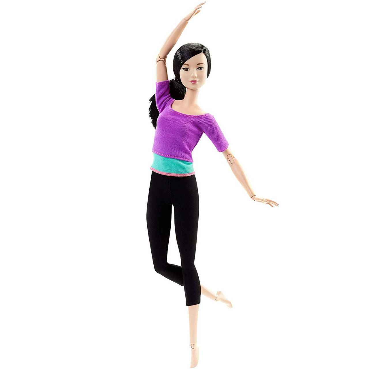 

Кукла Барби йога Безграничные движения Шарнирная Азиатка Barbie Made To Move