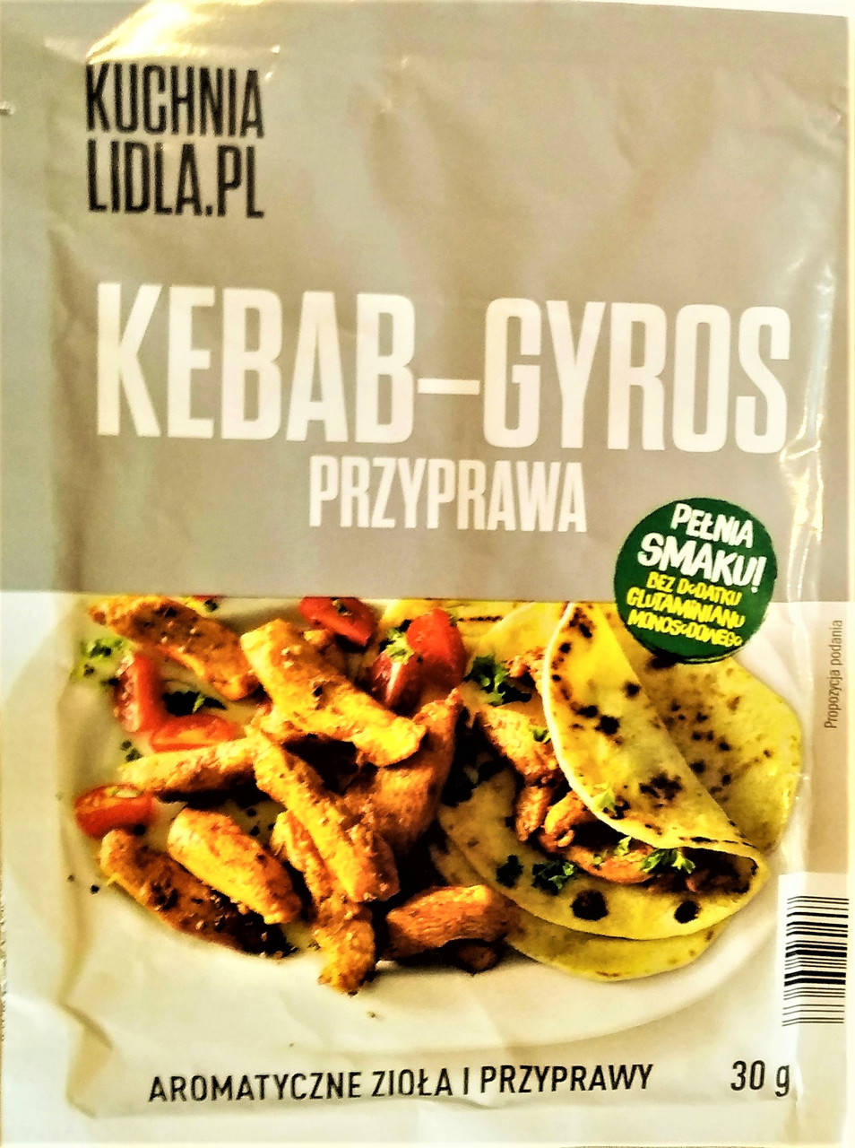 

Приправа Kuchnia lidla.pl kebab-gyros 30 g