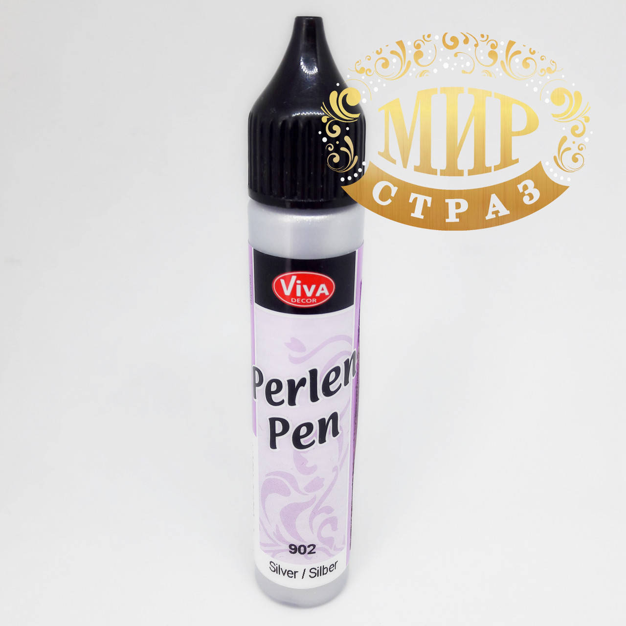 

Жидкий жемчуг Viva 28ml, цвет Silver (902)
