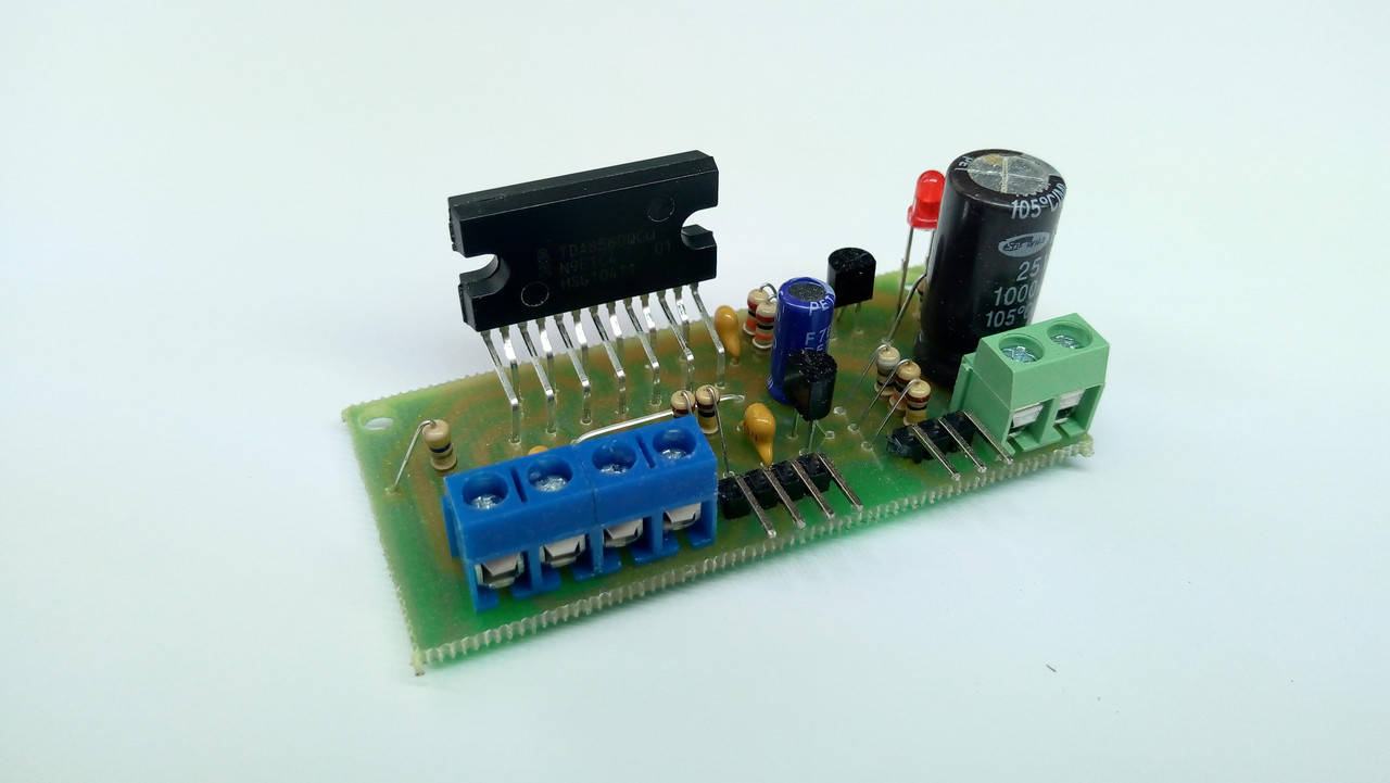 

Усилитель НЧ на м/с TDA8560Q, 2x40Вт, 8-18В.